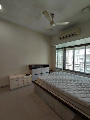 Staircase in 2 BHK Apartment at Rustomjee OZone, Goregaon West – for Rent