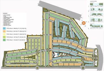 Studio Apartment – Exterior View View at Paramount Golfforeste Villas, Zeta I Greater Noida - for Sale