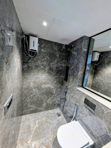 Bathroom in 2 BHK Apartment at Nahar Amrit Shakti, Chandivali – for Rent