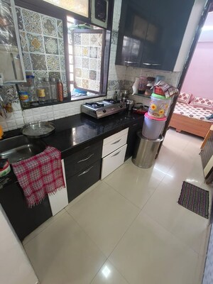 Kitchen in 1 BHK Apartment at Manibhadra Avenue, Morya Nagar – for Sale