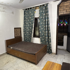 Living Room in 3 BHK Builder Floor at Khirki Extension – for Rent