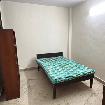 Bedroom in 3 BHK Builder Floor at Khirki Extension – for Rent