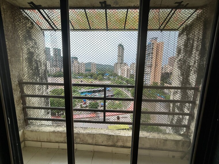 Balcony, terraform-everest-countryside-marigold 2 Bedroom 600 Sq.Ft. Apartment In Ghodbunder Road Thane 9413502