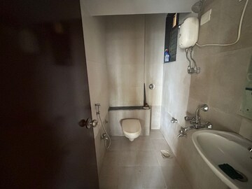 Bathroom in 2 BHK Apartment at Terraform Everest Countryside Marigold, Ghodbunder Road – for Rent