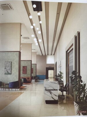 Living Room in Studio Apartment at Paramount Oak, Zeta I Greater Noida – for Sale
