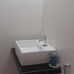 Bathroom in 3 BHK Apartment at Godrej Emerald, Gaimukh Gaon – for Rent