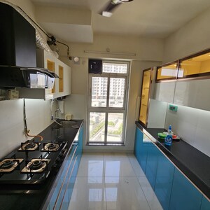 Kitchen in 3 BHK Apartment at Godrej Emerald, Gaimukh Gaon – for Rent