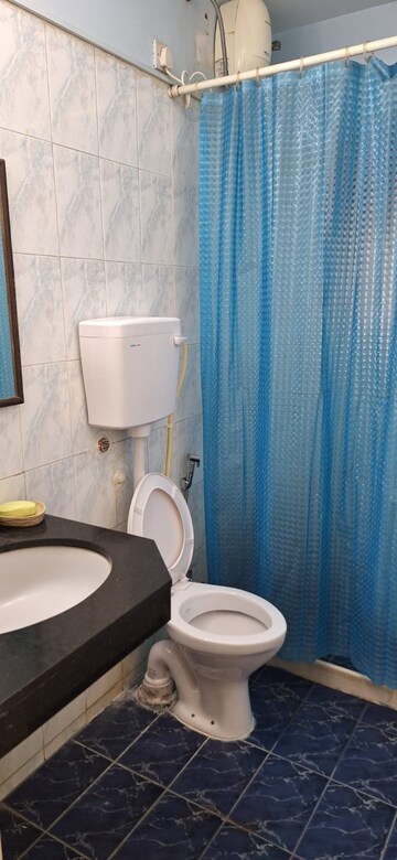 Bathroom in 3 BHK Apartment at Konark Valentine, Viman Nagar – for Rent