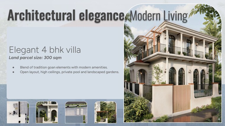 Exterior View, aldona 4 Bedroom 280 Sq.Mt. Villa In Aldona Goa 9413613