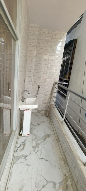 Balcony in 1.5 BHK Builder Floor at Nawada – for Rent