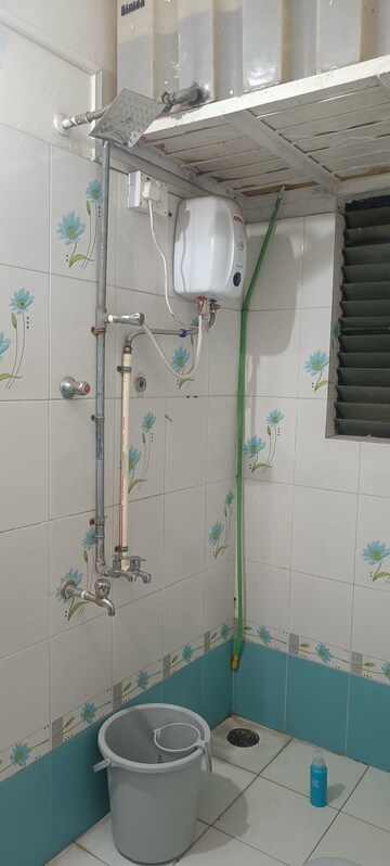 Bathroom in 1 BHK Apartment at Mantri Aangan, Koregaon Park – for Rent