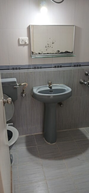 Bathroom in 2 BHK Apartment at Goel Ganga Orchard, Mundhwa – for Rent
