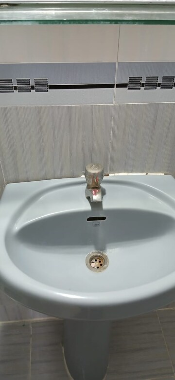 Bathroom in 2 BHK Apartment at Goel Ganga Orchard, Mundhwa – for Rent