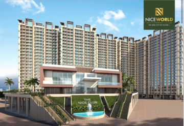 1 BHK Apartment – Exterior View View at Nice World, Mumbra - for Rent