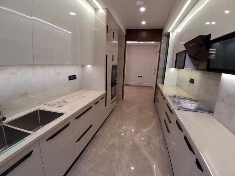 Kitchen, birla-navya 2 Bedroom 1440 Sq.Ft. Builder Floor In Sector 63a Gurgaon 9414334