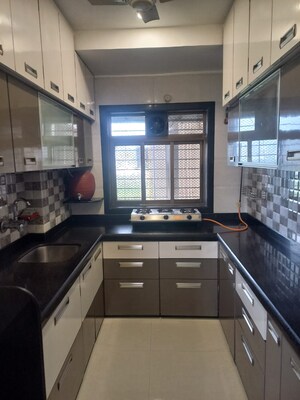 Kitchen in 2 BHK Apartment at Kandivali West – for Rent
