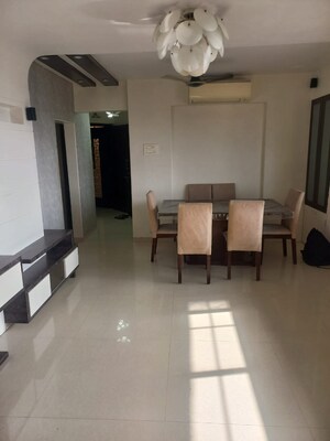 Living Room in 2 BHK Apartment at Kandivali West – for Rent