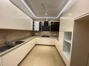 Kitchen in 4 BHK Builder Floor at Greater Kailash I – for Rent