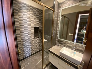 Bathroom in 4 BHK Builder Floor at Greater Kailash I – for Rent