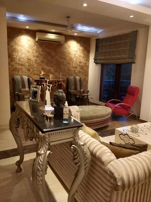 Living Room in 2 BHK Apartment at Greater Kailash ii – for Rent