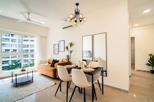 Living Room in 1 BHK Apartment at Skylink Sky Heights, Andheri East – for Sale