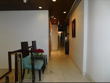 Living Room in 4 BHK Apartment at Anand Lok – for Rent