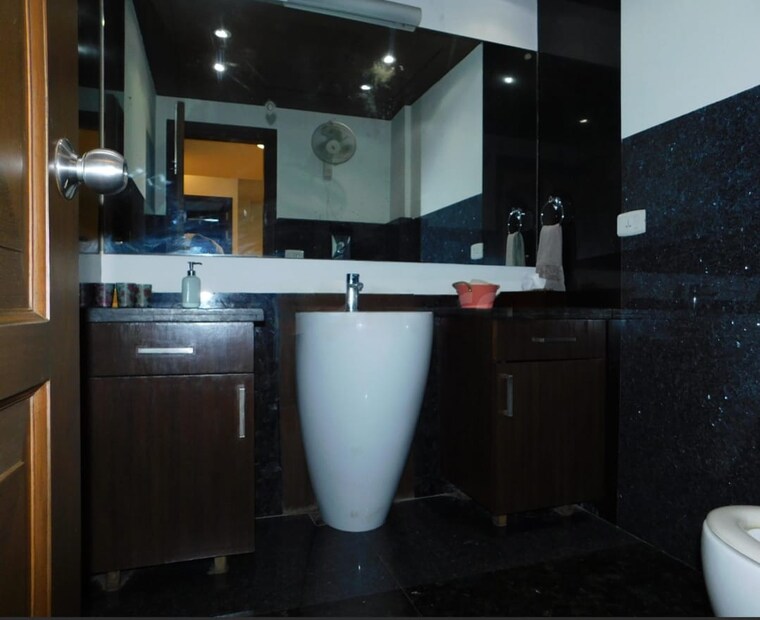 Kitchen, anand lok 4 Bedroom 4500 Sq.Ft. Apartment In Anand Lok Delhi 9414980