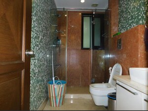 Bathroom in 4 BHK Apartment at Anand Lok – for Rent
