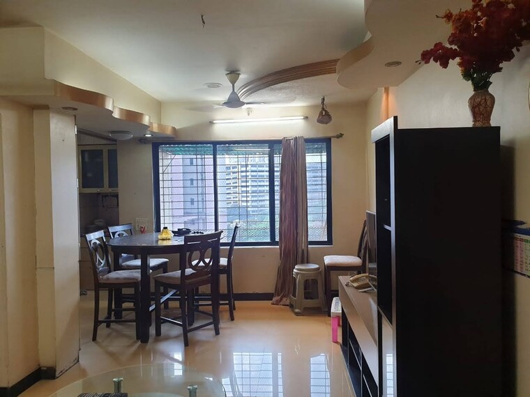 Living Room, golden-park-complex 2 Bedroom 905 Sq.Ft. Apartment In Gokul Nagar Thane 9415007