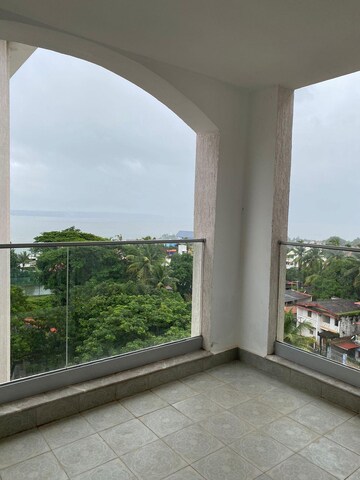 Balcony in 3 BHK Apartment at Dona Paula – for Rent