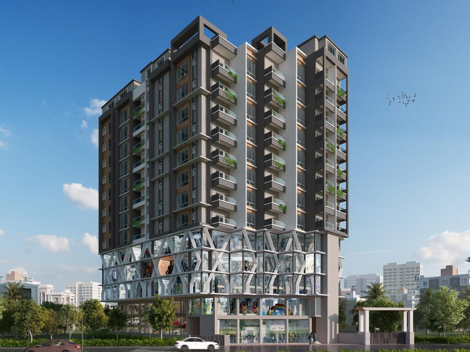 3 BHK Apartment For Sale in OzonE- Nirmala Group