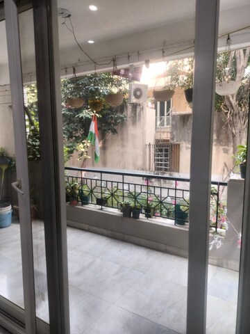 Balcony in 3 BHK Apartment at Mahalaxmi Apartments Gurgaon, Sector 43 – for Rent