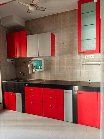 Kitchen in 2 BHK Apartment at Ashoka Residency Kharghar , Kharghar Sector 12 – for Rent
