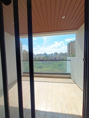 Balcony in 3 BHK Apartment at Baner – for Rent