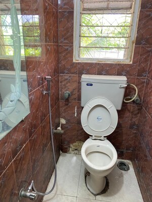 Bathroom in 2 BHK Apartment at Wadala Heights, Wadala – for Rent