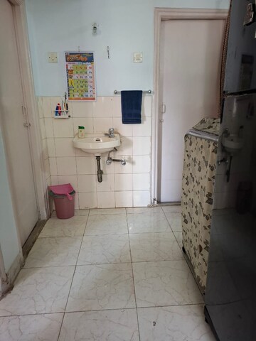 Bathroom in 2 BHK Apartment at Wadala Heights, Wadala – for Rent
