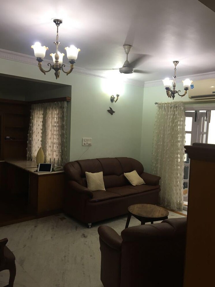 Living Room, maangalya-the-residences 2 Bedroom 1369 Sq.Ft. Apartment In Benson Town Bangalore 9415778