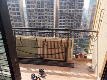 Balcony in 1 BHK Apartment at K Raheja Raheja Residency, Malad East – for Rent