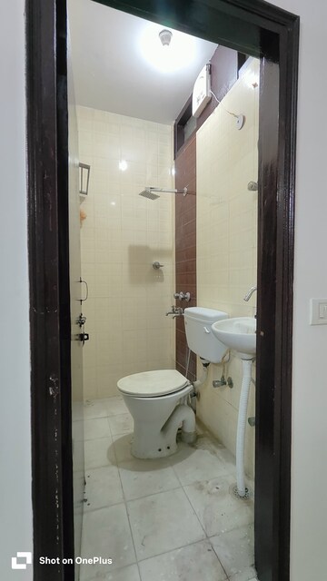 Bathroom in 2 BHK Builder Floor at Saket – for Rent