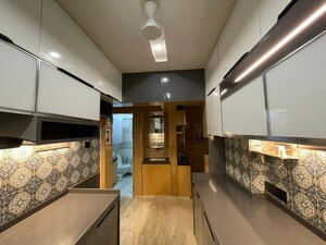Kitchen in 2 BHK Apartment at Shree Shashwat CHS, Mira Road – for Rent