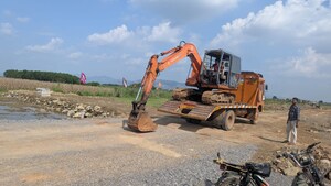  Plot – Exterior View View at Pamarru - for Sale