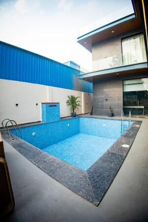 Swimming Pool in 3 BHK Villa at Ghitorni – for Sale