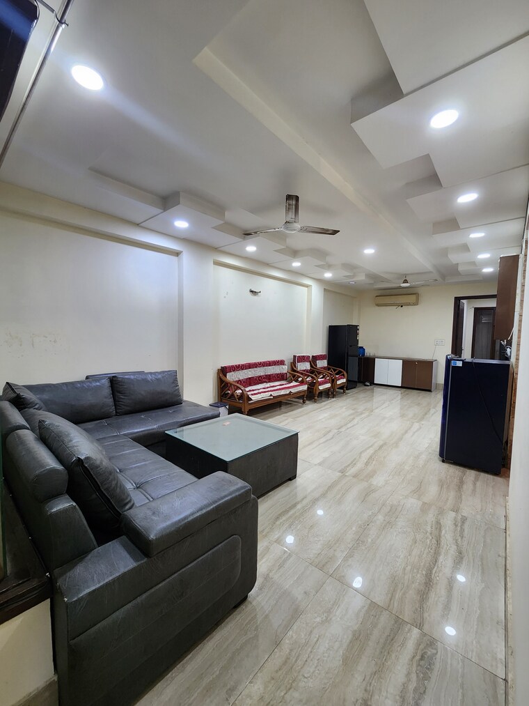 Living Room, chattarpur 4 Bedroom 1900 Sq.Ft. Apartment In Chattarpur Delhi 9416006