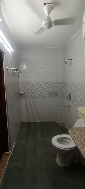 Bathroom in 2 BHK Builder Floor at DLF Royale Residences, Dlf Phase I – for Rent