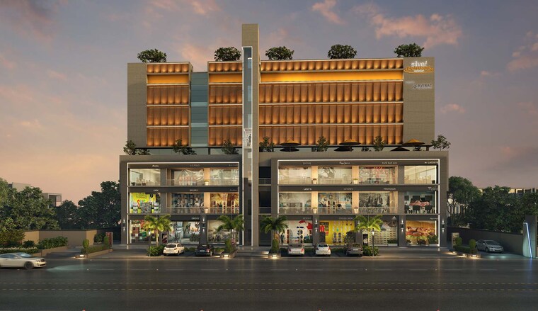 Exterior View, avirat-silver-radiance-2 Commercial Office Space 953 Sq.Ft. In Science City Ahmedabad 9416195