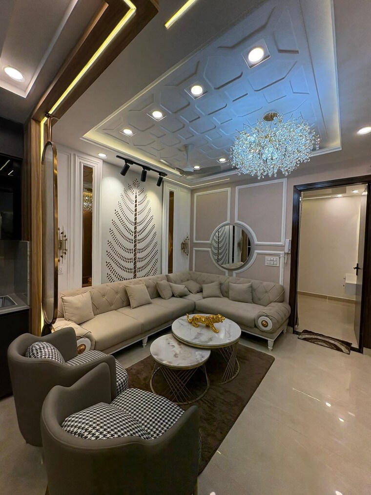 Living Room, sa-homes-i 3.5 Bedroom 905 Sq.Ft. Builder Floor In Uttam Nagar Delhi 9416369