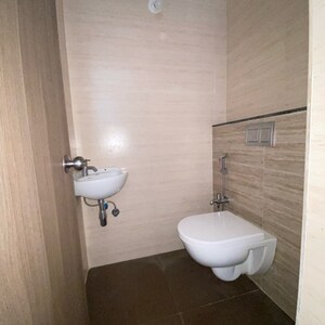 Bathroom in Studio Apartment at Lodha Palava Azzurra A To D, Taloja Bypass Road – for Rent