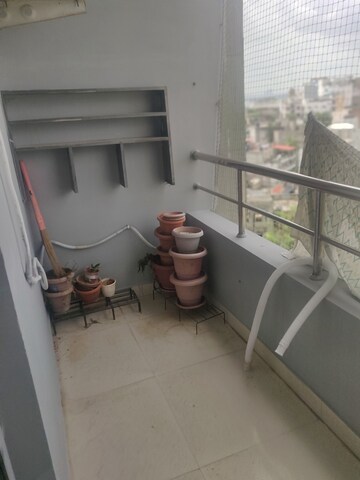 Balcony in 1 BHK Apartment at Hill View Banjara Hills, Banjara Hills – for Rent