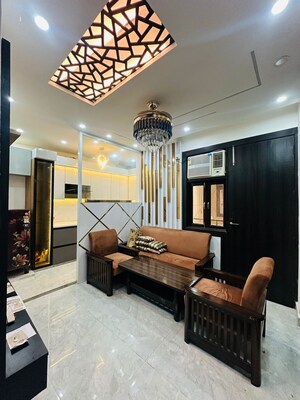 Living Room in 2 BHK Builder Floor at Dwarka Mor – for Rent