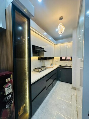 Kitchen in 2 BHK Builder Floor at Dwarka Mor – for Rent